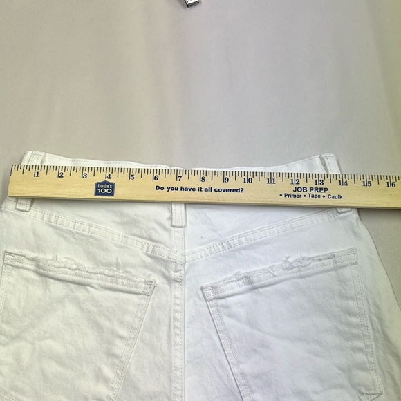 Universal Thread 90s Vintage Straight Leg Jeans White Size 4 - Picture 9 of 11